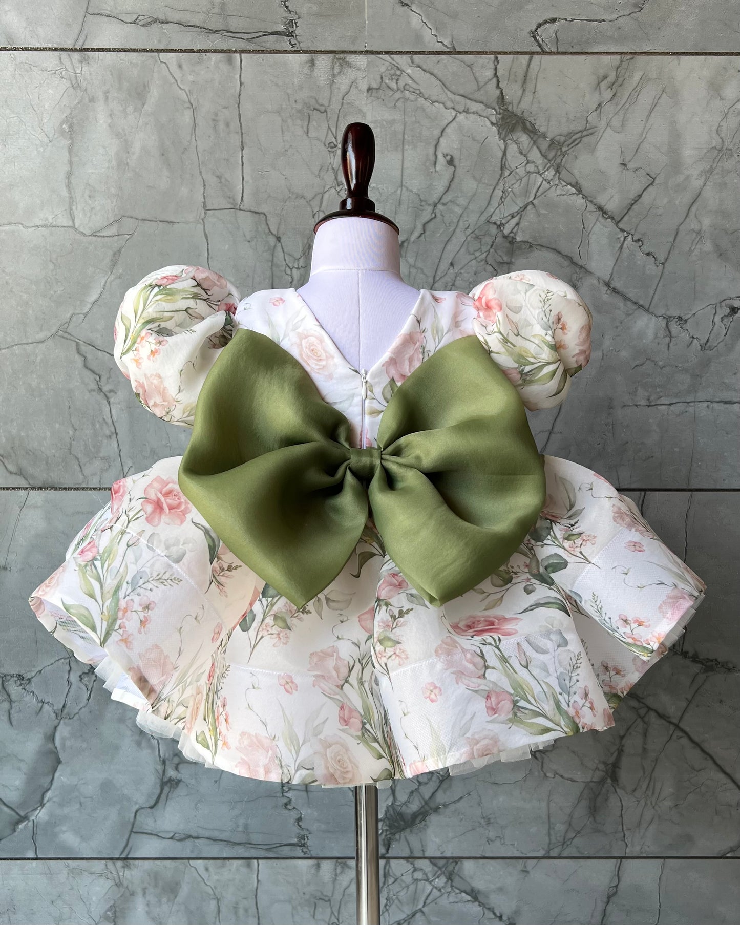 Nature Luxe Floral Baby Dress