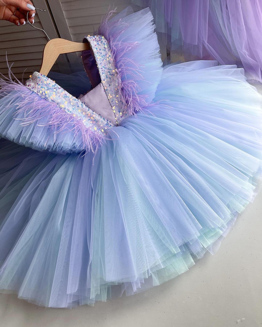 Beautiful Rainbow Tail Dress