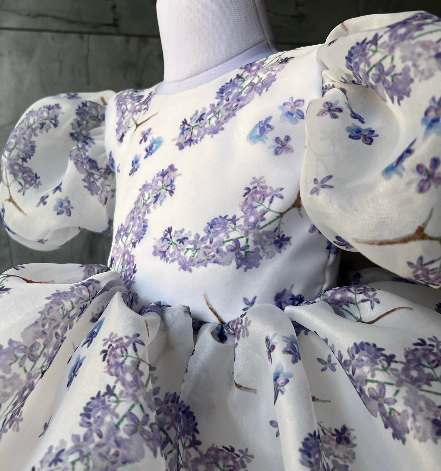 Lilac Horizon Baby Frock