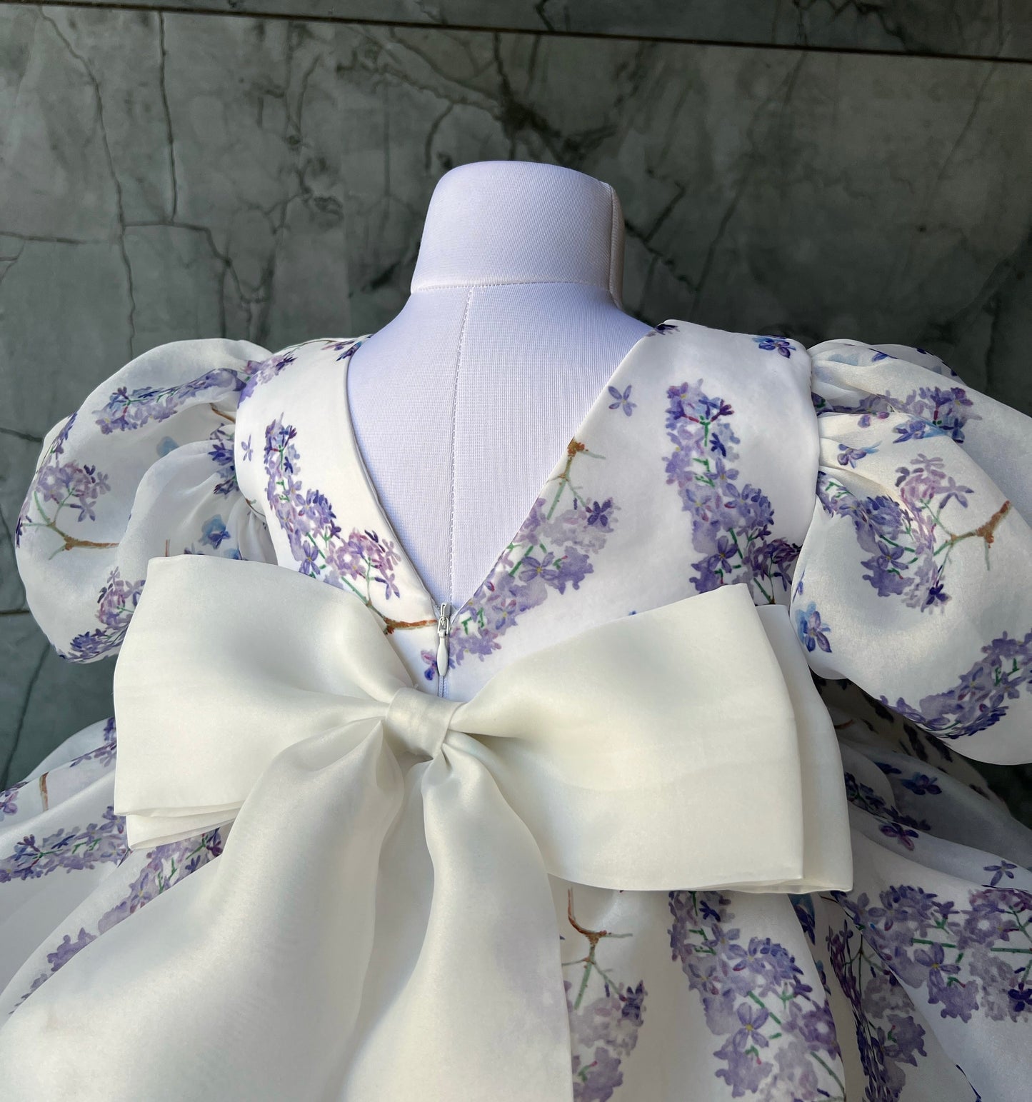 Lilac Horizon Baby Frock