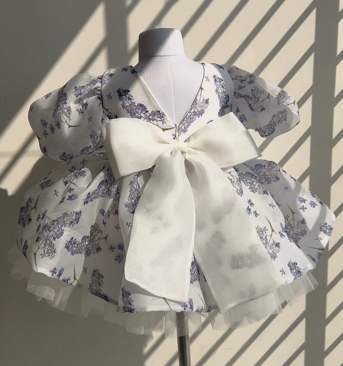 Lilac Horizon Baby Frock