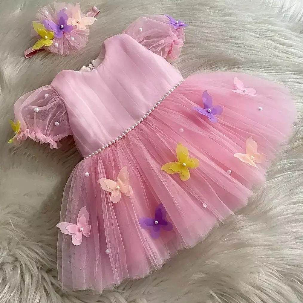 Gorgeous dress with butterflies
