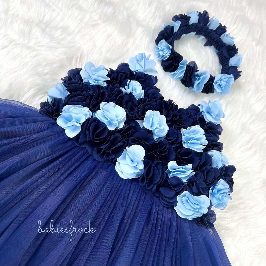 Beautiful Navy Blue Dress