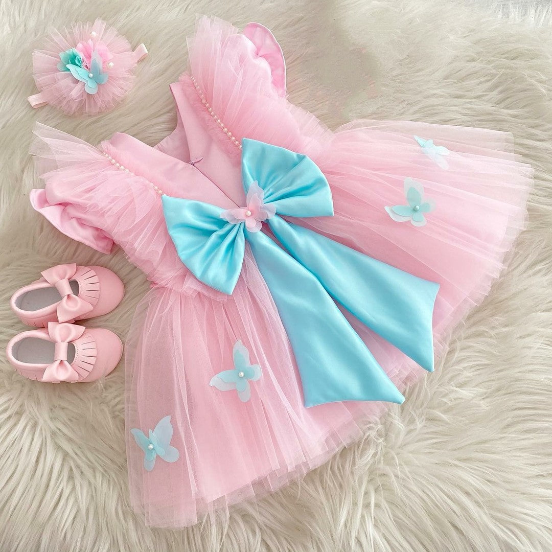 Delicate Butterfly Baby Dress